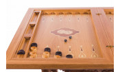 Стол резной "Сезам" (шахматы+нарды), дуб, с фигурами Элеганс Стол резной "Сезам" (шахматы+нарды), дуб, с фигурами Элеганс