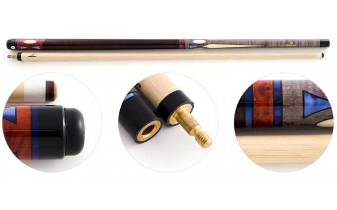 Кий для русского бильярда 2-pc "LV 8" Кий для русского бильярда 2-pc "LV 8"